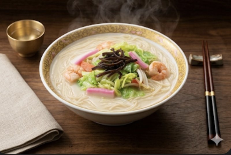 画像2: 稲庭中華そば（ちゃんぽん）　 1袋 2人前スープ付 (麺160ｇ　スープ40ｇ×2)