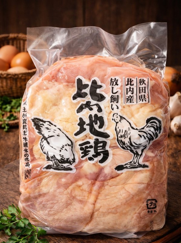 画像1: 秋田県産　比内地鶏　１ｋｇ (1)