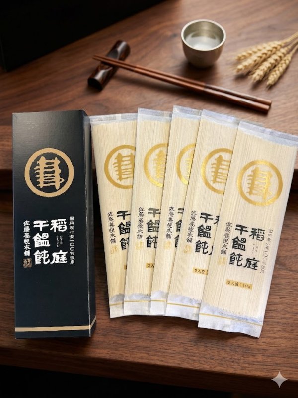 画像1: 佐藤養悦本舗　稲庭うどん　800g(10人前)　 (1)