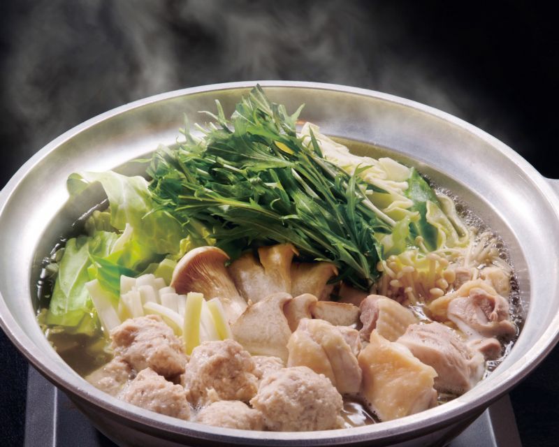 比内地鶏　水炊き鍋